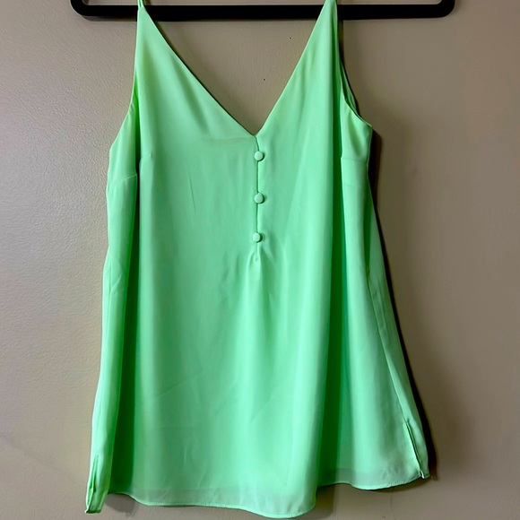 Lilly Pulitzer Tops - Lily Pulitzer Green Lailah Cami Tank Top